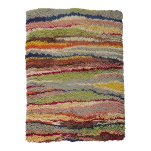 Vintage Swedish Rya Rug - 03'08 X 04'11