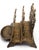 Add a touch of timeless European elegance to your workspace with this exceptional antique heavy-cast brass letter rack....