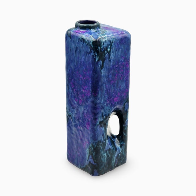 Sculptural Ceramic Model 200 Chimney Vase from Marei Keramik, West Germany, 1970s For Sale - Image 13 of 17