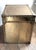 Mid-Century Modern Mid Century Cedar Lined Brass Storage Box, Side Table For Sale - Image 3 of 8