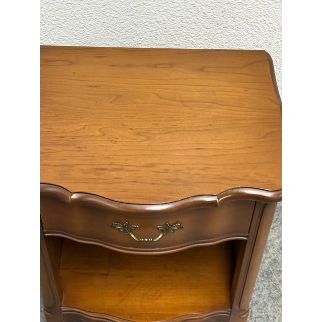 Wood Mid 20th Century American Drew Night Stand For Sale - Image 7 of 12