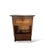 Antique Oak 2-Tier Cabinet with Turned Legs For Sale - Image 5 of 8