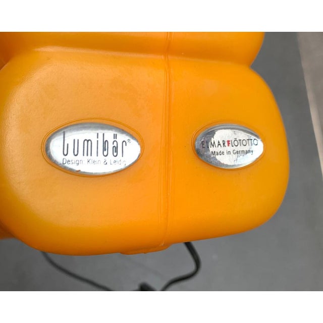 Postmodern German Lumibär Bear Floor Lamp by Klein & Leidig for Flötotto, 1990s For Sale - Image 14 of 18