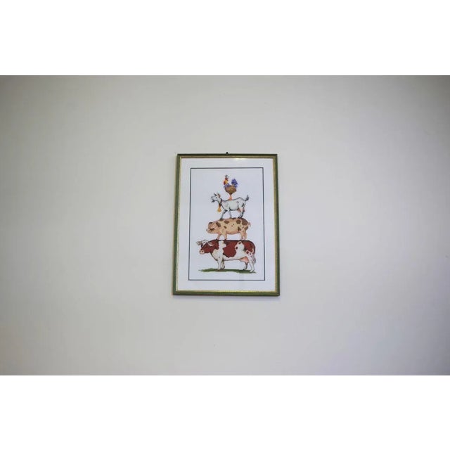 1990s Crocheted Paintings, 1990s, Set of 3 For Sale - Image 5 of 18