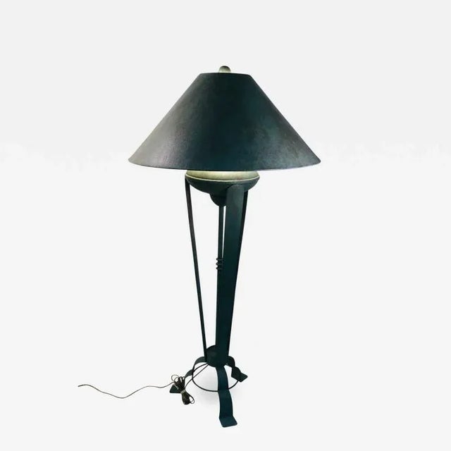 Large Scale Memphis Style Floor Lamp For Sale - Image 11 of 11