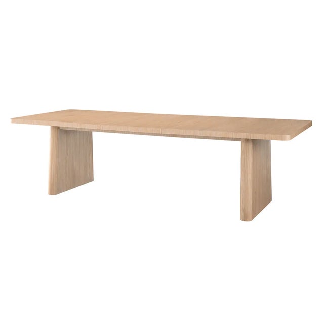 The Rectangular Dining Table instantly grounds interior aesthetics with its confident, fully oak-finished body and its...