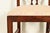 Brown Baker Furniture Style Georgian Carved Mahogany Dining Chairs, Set of Four For Sale - Image 8 of 12