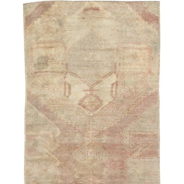 Rustic Galerie Shabab Collection Mid-20th Century Turkish Anatolian Runner For Sale - Image 3 of 10
