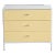 1950s George Nelson Steel Frame Series Three-Drawer Dresser For Sale