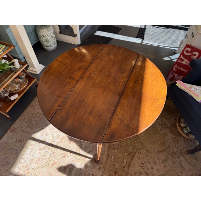 Late 18th Century American Antique Drop Leaf Table For Sale In Boston - Image 6 of 9