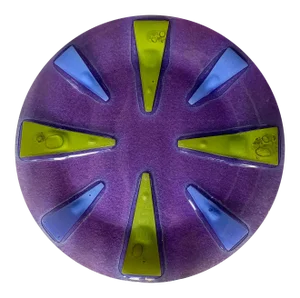 Original Vintage Purple Higgins Art Glass Plate