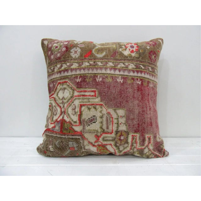 Turkish Kilim Pillow Cover For Sale - Image 4 of 4