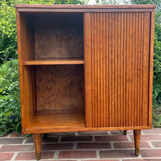 Vintage Mid Century Modern Sliding Door Chairish