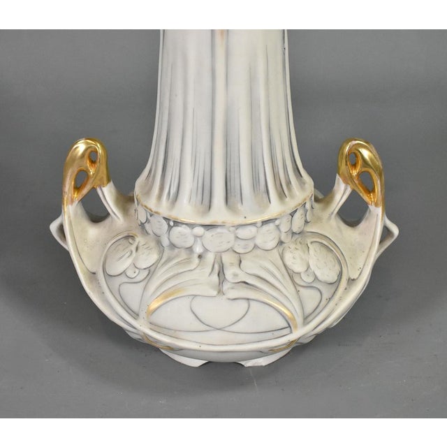 Ceramic Set of Art Nouveau Vases Royal Dux Bohemia, 1920s For Sale - Image 7 of 14
