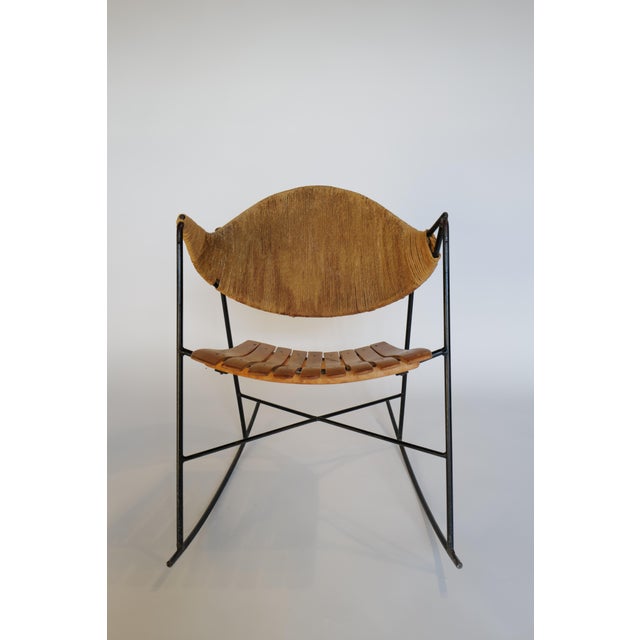 1950 Arthur Umanoff Rocking Chair For Sale In Oklahoma City - Image 6 of 12