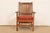 A gorgeous antique Mission or Arts & Crafts period club chair or dining armchair By Stickley Brothers USA, Circa 1900...