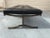 1960's Era Original Tufted Black Leather with Bronze base Nicos Zographos Daybed or Bench. Piece is in amazing condition...