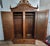 19th Century American Rococo Revival Walnut Burl Breakdown Armoire For Sale - Image 4 of 18
