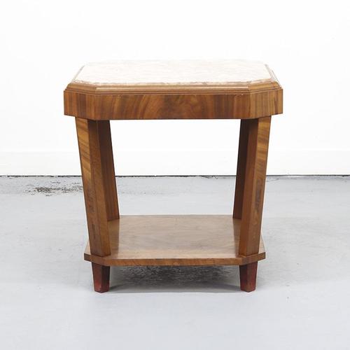 French Art Deco Side Table For Sale - Image 3 of 11