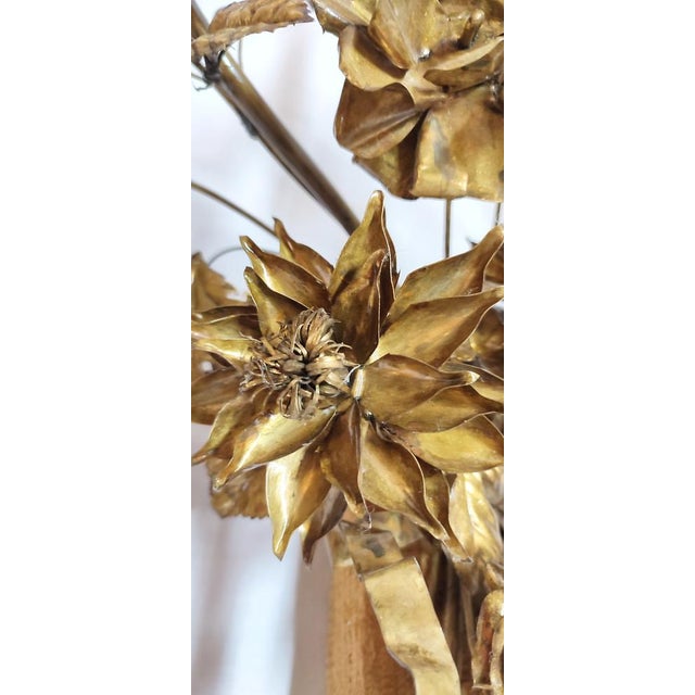 Gold Brass Wall Lights, France, 1960s, Set of 2 For Sale - Image 8 of 18