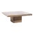 Stone International Mid Century Marble Coffee Table For Sale