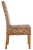 Alisa 18''H Rattan Side Chair in Brown - a Pair For Sale - Image 4 of 11