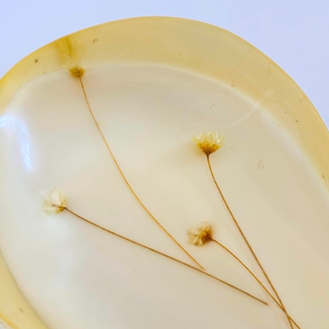 Acrylic Dried Flower Spoon Rest For Sale - Image 9 of 10