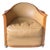 1980s French Art Deco Chair by Jules Leleu for La Mamounia Hotel For Sale