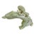 Archaistic Serpentine Carving of Dragon and Pixiu For Sale