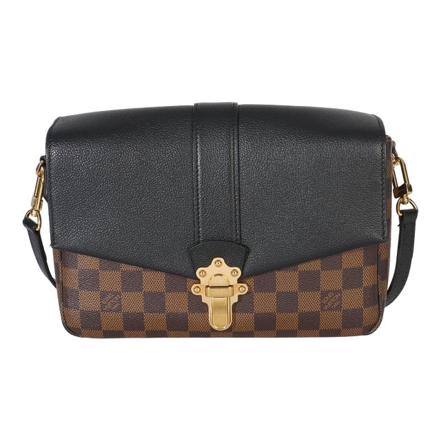 Black Damier Ebene Canvas Clapton PM For Sale