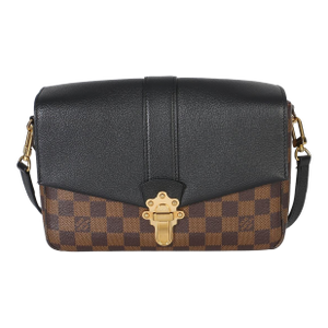 Black Damier Ebene Canvas Clapton PM