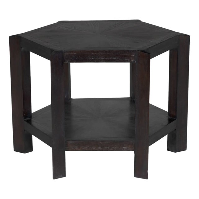 Yehuda Large Side Table, Sombre Finish For Sale