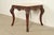 Ralph Lauren French Rococo Louis XV Carved Oak Marble Top Tea Table or Center Table For Sale - Image 10 of 10