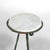 1920s Antique Arts & Crafts Oscar Bach Style Wrought Iron & Marble Plant Stands C1920 For Sale - Image 5 of 11
