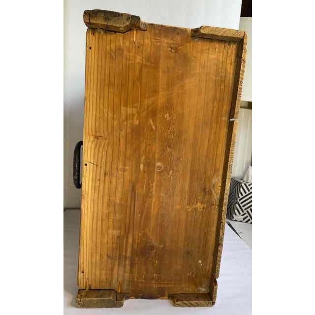 Brown 1920s Japanese Traditional Tansu Tabletop Storage Cabinet - For Sale - Image 8 of 14