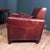 Brown Cowhide Club Armchair, 1980s For Sale - Image 8 of 12