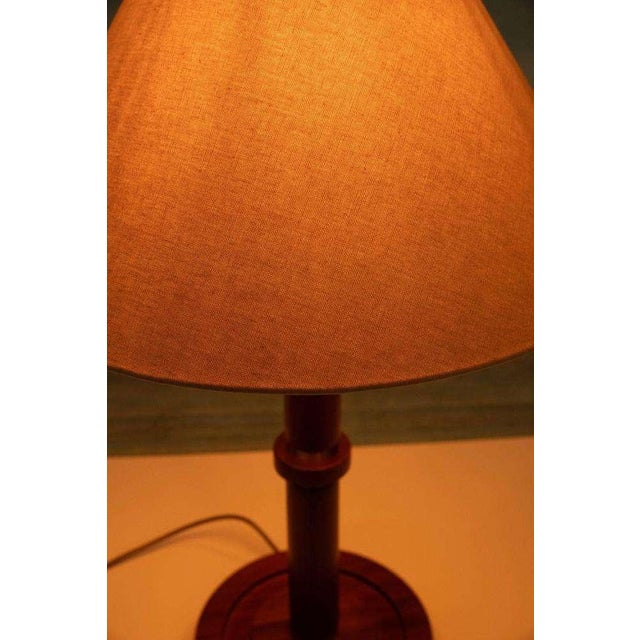 Vintage Wooden Table Lamp, 1960s For Sale - Image 14 of 17