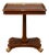 Regency Side Table in Mahogany and Brass For Sale