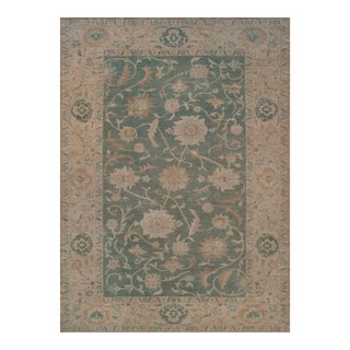 Antique Handwoven Amritsar Wool Rug For Sale