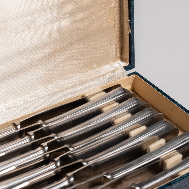 Mid 20th Century Germany Ivory Silver Serving Utensil For Sale - Image 18 of 18