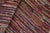 Blue Modern Gabbeh Blue/Red Wool Rug - 8'1'' X 9'10'' For Sale - Image 8 of 10