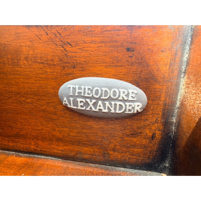 Theodore Alexander Chippendale Style Mahogany Block Front Chests-Set of Two . For Sale - Image 9 of 12