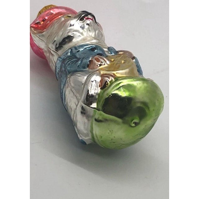 Christopher Radko Blown Glass Cat With Mandolin Christmas Ornament For Sale - Image 9 of 12