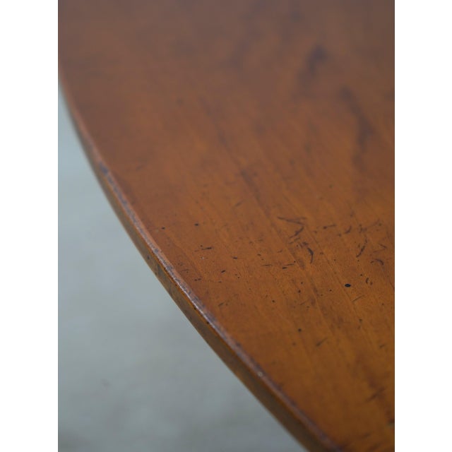 Brown Wright Table Co Walnut Drop Leaf Table For Sale - Image 8 of 17