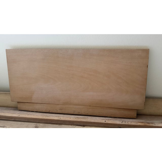 1940s 1940s Art Deco Waterfall Birch Bedroom Suite – 4 Piece Set For Sale - Image 5 of 6