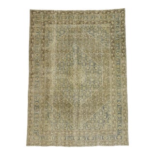 Antique Persian Tabriz Rug, 07'04 X 10'01 For Sale