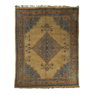 Turkish Oushak Antique Rug 10' x 12'7" #20512 For Sale