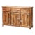 Reclaimed Wood Rustic Sideboard Cabinet 2 Doors Icebox Lock For Sale