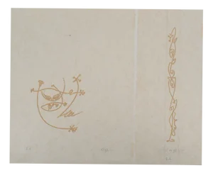 André Masson, Cosmic Kiss, Original Signed Engraving