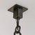 Brutalist 1960s French Brutalist Iron Two-Light Pendant For Sale - Image 3 of 7